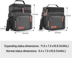 Free sample Wine 840D Hiking TPU Coolers with Custom Color Logo Cans TPU Coolers Transportable Insulated Cooler <b>Bag</b> - Product Image 3