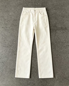 Straight Leg Cotton Denim Jeans Men High Waist Regular Fit Solid Color Casual Style Spring Wear - Product Image 1