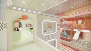 Commercial Children Playground Interior Design Custom Play Area Shop Fitting Solution - Product Image 3