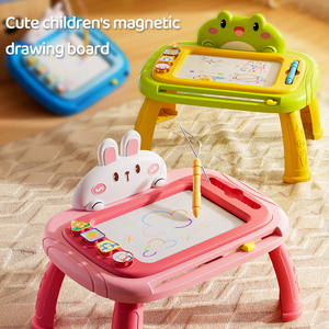 Tableau magnétique de <span class=keywords><strong>dessin</strong></span> pour enfants, jouet multifonctionnel avec support, cadeau <span class=keywords><strong>d</strong></span>'anniversaire pour garçons et filles, pour l'intérieur et l'extérieur - Product Image 3