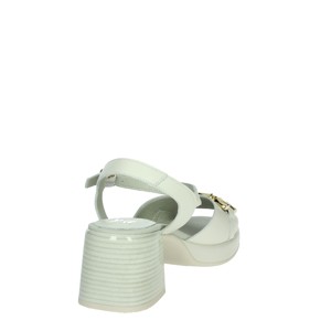 Comodi sandali neri con cinturino alla caviglia con tacco a zeppa alla moda scarpe da sposa a punta quadrata per matrimoni estivi-33503 - Product Image 3