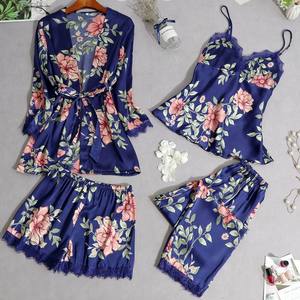 <span class=keywords><strong>Ropa</strong></span> de dormir de lujo ecológica para <span class=keywords><strong>mujer</strong></span>, cómoda, suave, de encaje similar a la seda, transpirable, <span class=keywords><strong>ropa</strong></span> de dormir de ocio de verano, <span class=keywords><strong>ropa</strong></span> de casa Sexy - Product Image 4