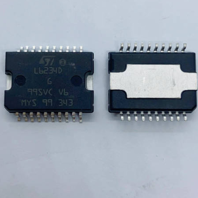 Original L6234PD013TR HSOP-20 Automotive Computer Board Bridge Driver IC Three-phase Motor Driver 4A 52V