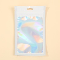 Sacs de scellage en plastique composite avec languette volante Pochettes barrière prêtes à être vendues au détail Fournisseur imprimé personnalisé
