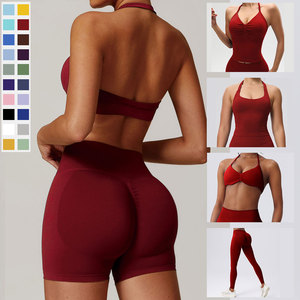 Produttore di <span class=keywords><strong>Abbigliamento</strong></span> Sportivo Personalizzato, Fornitore OEM di Set Activewear <span class=keywords><strong>per</strong></span> Marchi Privati, Fabbrica di <span class=keywords><strong>Abbigliamento</strong></span> <span class=keywords><strong>Yoga</strong></span> Senza Cuciture - Product Image 2