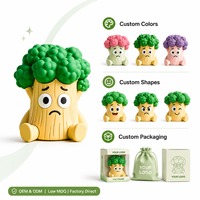 Ornement de bureau décoratif de haute qualité, petite figurine à la mode, jouet en résine PVC en forme de mini-arbre artificiel