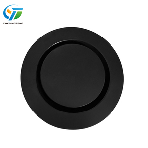 Bán Buôn Hiện Đại Trong Nhà Có Thể Điều Chỉnh Thông Gió Lưới Tản Nhiệt Có Thể Tháo Rời Vòng ABS Nhựa Khuếch Tán Không Khí Trong Màu Đen Cho Hvac Hệ Thống - Product Image 1