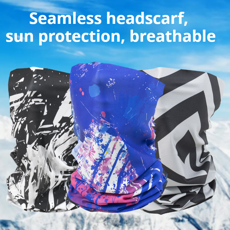 High Quality Elastic REPT Polyester Headscarf