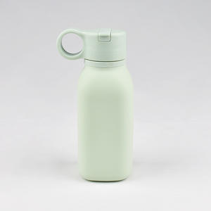 Botella de Agua Deportiva Portátil Creativa de Silicona de Grado Alimenticio, Vaso con Pajita para Niños, Apto para Exteriores, No Tóxico, de <span class=keywords><strong>Eversoul</strong></span> - Product Image 6