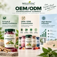 Permen Ashwagandha untuk Wanita, Keseimbangan Hormon, Dukungan Menopause, Dukungan Tiroid