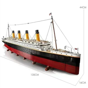2026 Caja Original Serie de Películas Titanic Gran Barco Crucero 9090 Piezas Bloques de Construcción de Plástico ABS Juguete de Construcción Regalo - Product Image 6