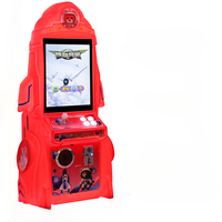 Fusée étoilée pour enfants à pièces machine de jeu vidéo moins chère vente de machine d'arcade