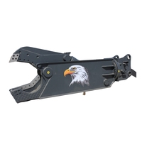 Cisaille hydraulique professionnelle TUODAZG pour excavatrice, accessoire pour excavatrices de 20 à 28 tonnes, garantie 1 an