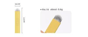 Aguja Microblade PCD Nano Blade Hard 12/14/12u/14u para <span class=keywords><strong>MicroShading</strong></span> Aguja <span class=keywords><strong>de</strong></span> bordado 3D Aguja Microblading Desechable - Product Image 3