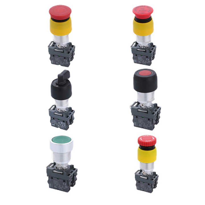 Explosion Proof Push Button with Indicator Switch Metal and Plastic ...