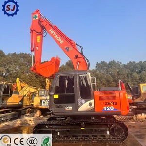 Excavadora de cadenas Hitachi ZX120 japonesa usada en excelentes condiciones para construcción y movimiento de tierras, con inspección en vídeo. - Product Image 2