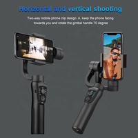 Stabilisateur de caméra Takenoken S5B à 3 axes avec zoom, stabilisateur de téléphone portable pour smartphone DSLR, trépied mobile, stabilisateur de téléphone pour vlog