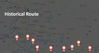 Système de suivi GPS en temps réel pour la gestion de flotte de véhicules, voitures et motos, avec plateforme logicielle et application Android/iOS