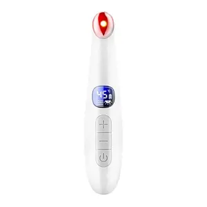 Portable Sonic Vibration Mini LED Anti-Wrinkle Removing Dark Circle Eye Beauty Device Eye Massager Pen