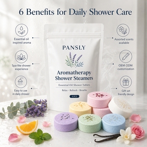 Tablettes de <span class=keywords><strong>douche</strong></span> effervescentes à marque privée, aromathérapie aux huiles essentielles, <span class=keywords><strong>pour</strong></span> soins parfumés en spa - Product Image 5