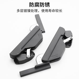 Armoire en plastique moderne avec charnières réglables en hauteur, tiges de support à ressort pour la maison et le bureau - Positionnement libre et durable - Product Image 2