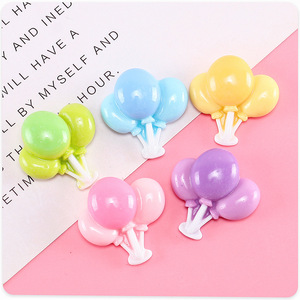 Resin <b>Balloon</b> Charms Pastel Colors For Diy Crafts Decorations - Product Image 1