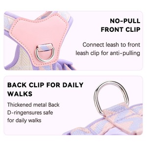 <span class=keywords><strong>Harnais</strong></span> pour <span class=keywords><strong>chien</strong></span> anti-traction à <span class=keywords><strong>prix</strong></span> abordable XS S M L avec 2 attaches pour laisse - Product Image 3