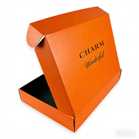 Boîte d'expédition biodégradable d'affaires pour l'emballage postal en carton d'expédition doublure d'éponge de stratification brillante en forme de livre