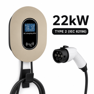 32A 22kW <span class=keywords><strong>3</strong></span>เฟส2 wallbox จอแสดงผล NFC WIFI สำหรับใช้ในบ้าน - Product Image 1