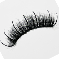 Bulu Mata Strip Tebal 16mm, 18mm, 20mm, 25mm Bulu Mata Dramatis Penuh Volume Spike Wispy Bulu Mata Mink Makeup Grosir