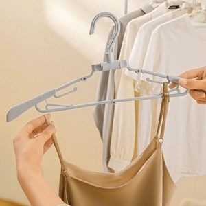 New Multi-function Folding Hanger Storage Artifact Household Clothes Hanger Magic Clothes Support - Product Image 3