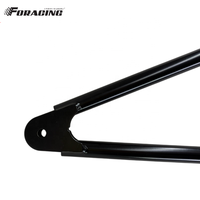 Échelle de Jacob en Chromoly 13-3/8 po avec trou de languette de 3/8 po, finition noire, 1 trou de languette pour accessoires de voitures de course Sprint Car
