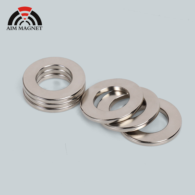 Customized Ring Ferrite Ndfeb Magnet Speaker for Car Horn Industrial Magnet with Bending Processing Service