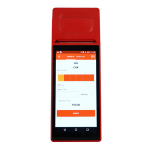 Sistema <span class=keywords><strong>POS</strong></span> de gestión de boletos de estacionamiento para automóviles <span class=keywords><strong>Android</strong></span> 10 Terminal <span class=keywords><strong>POS</strong></span> de mano Impresora de boletos de estacionamiento - Product Image 3