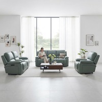 Canapé inclinable électrique multifonctionnel avec fonction extensible 3 2 1 places pour bureau et salon, mobilier à double usage