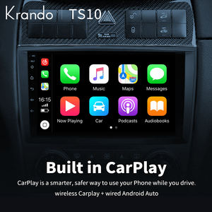 Krando TS18 9 pulgadas Android 12,0 4 + 64 Radio de coche reproductor GPS para <span class=keywords><strong>Mercedes</strong></span> Benz Clase C W203 W209 2004-2011 Actualización automática WIFI 4G - Product Image 4