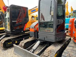 Hitachi Zaxis 55 Japon utilisé 5.5 tonnes Hitachi Zx55/zx55u/zx55us/zx55usr Mini pelle pelle sur chenilles en caoutchouc à vendre - Product Image 3