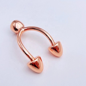Pravite Label T <span class=keywords><strong>Shape</strong></span> Rose Gold Metal Vibrating Face Roller Skin Care 3 In 1 Electric Beauty Bar - Product Image 5