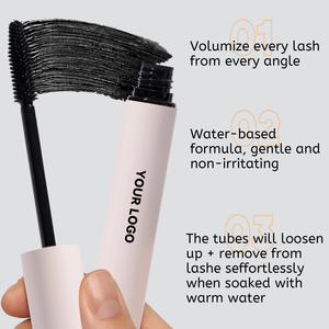 Máscara de pestañas voluminizadora gruesa de fibra 3D de etiqueta privada, máscara de pestañas duradera personalizada para alargar maquillaje, máscara de suero de crecimiento - Product Image 4