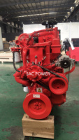 Moteur diesel Cummins NTA855 NTA855-P500 à démarrage électrique, refroidi par eau, 373 kW, 1800 tr/min, pompe à eau, pompe incendie