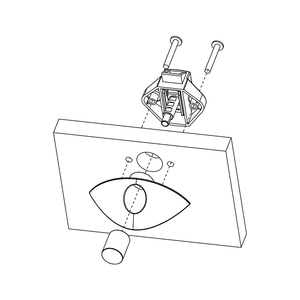 Accessoires de remorque de voyage, serrure à poignée pour armoire de bateau, <span class=keywords><strong>caravane</strong></span>, camping-car, 1 pièce - Product Image 6