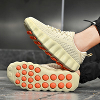 Chaussures de marche à lacets pour hommes et femmes grandes tailles, printemps, semelle souple, légères, respirantes, absorption des chocs, plusieurs tailles