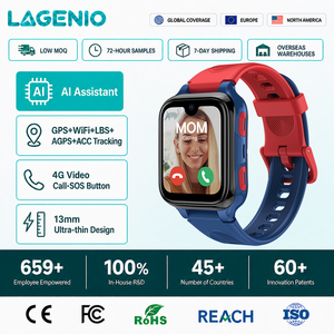 LAGENIO 2026 K9 Set de Regalo, Reloj Inteligente para Niños con IA, Videollamada HD de 1.78 Pulgadas, 1+8G, Resistente al Agua IP68, GPS+WIFI+LBS, SOS, CE, FCC - Product Image 1