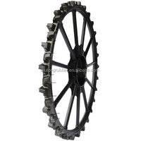 Roda Traktor Baja Karbon JIUYU Sprayer Tyre 1600*100mm, Part Mesin Pertanian, Warna Hitam, Kualitas Terbaik, Garansi 2 Tahun