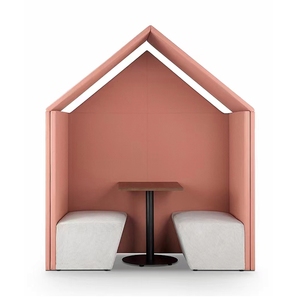 Set di Divani per Sale Riunioni BOSUN dal Design Unico e <span class=keywords><strong>Moderno</strong></span>, Schienale Alto per Privacy, Garanzia di 3 Anni per Hotel, Banche, Uffici - Product Image 3