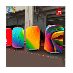 <span class=keywords><strong>Coca</strong></span> para interiores y exteriores Forma de lata Marketing creativo Publicidad HD Can Pantalla LED Pantalla Electrónica flexible LED - Product Image 1