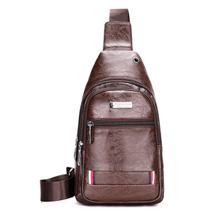 กระเป๋าหนัง PU สะพายข้างแบบขายส่ง รับผลิตตามแบบ กระเป๋าเป้สะพายไหล่แบบ unisex สำหรับเดินทาง ท่องเที่ยว และใช้ในชีวิตประจำวัน - Product Image 4