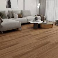 Plancher en vinyle SPC rigide antidérapant imperméable à l'eau avec installation par clic de 5 mm et 6 mm