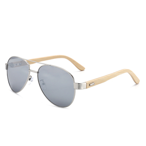 Benola Classic Custom Logo Original Copper Frame <b>Mirror</b> Lenses <b>Acrylic</b> Unisex Sunglasses Model 8330 - Product Image 6