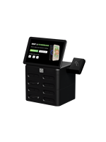 Borne de recharge portable avec logo personnalisé, écran publicitaire, pour location de batteries externes, utilisation en extérieur, borne de recharge partagée